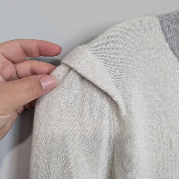 Maison 123 Cashmere Color Block Sweater - Picture 3 of 7